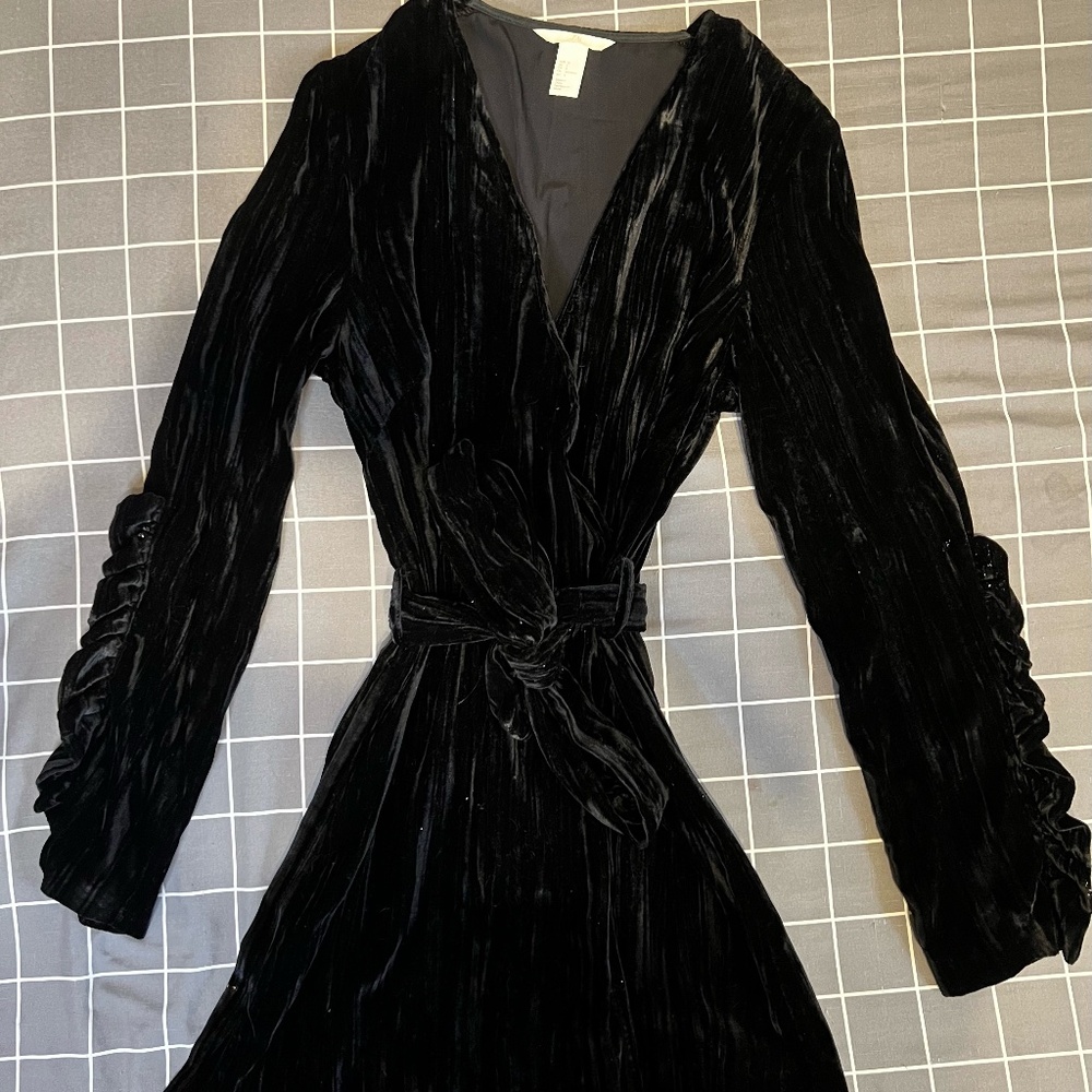 Velour Dress